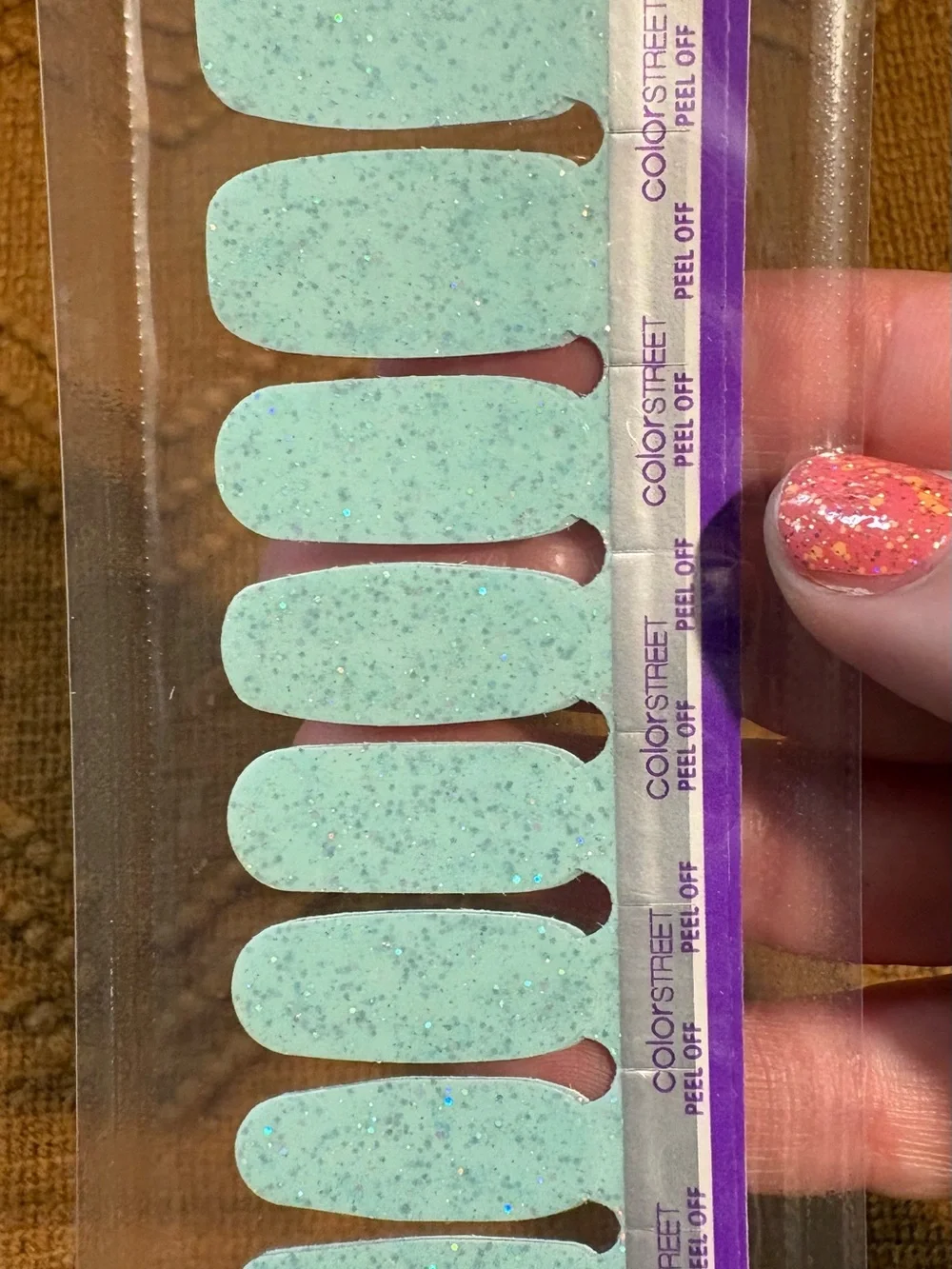 Color Street Sweet Shop Pastel Pink & Mint Nail Strips